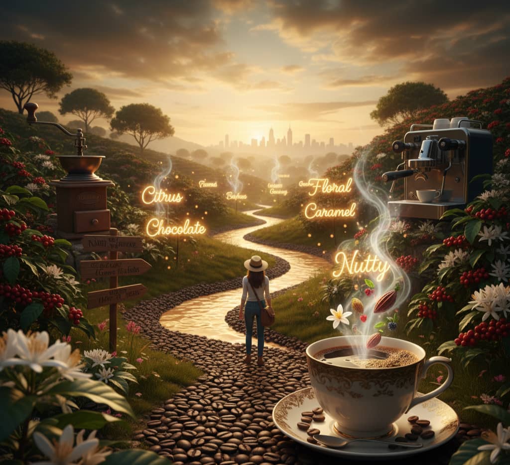 سفری به دنیای عطر و طعم قهوه