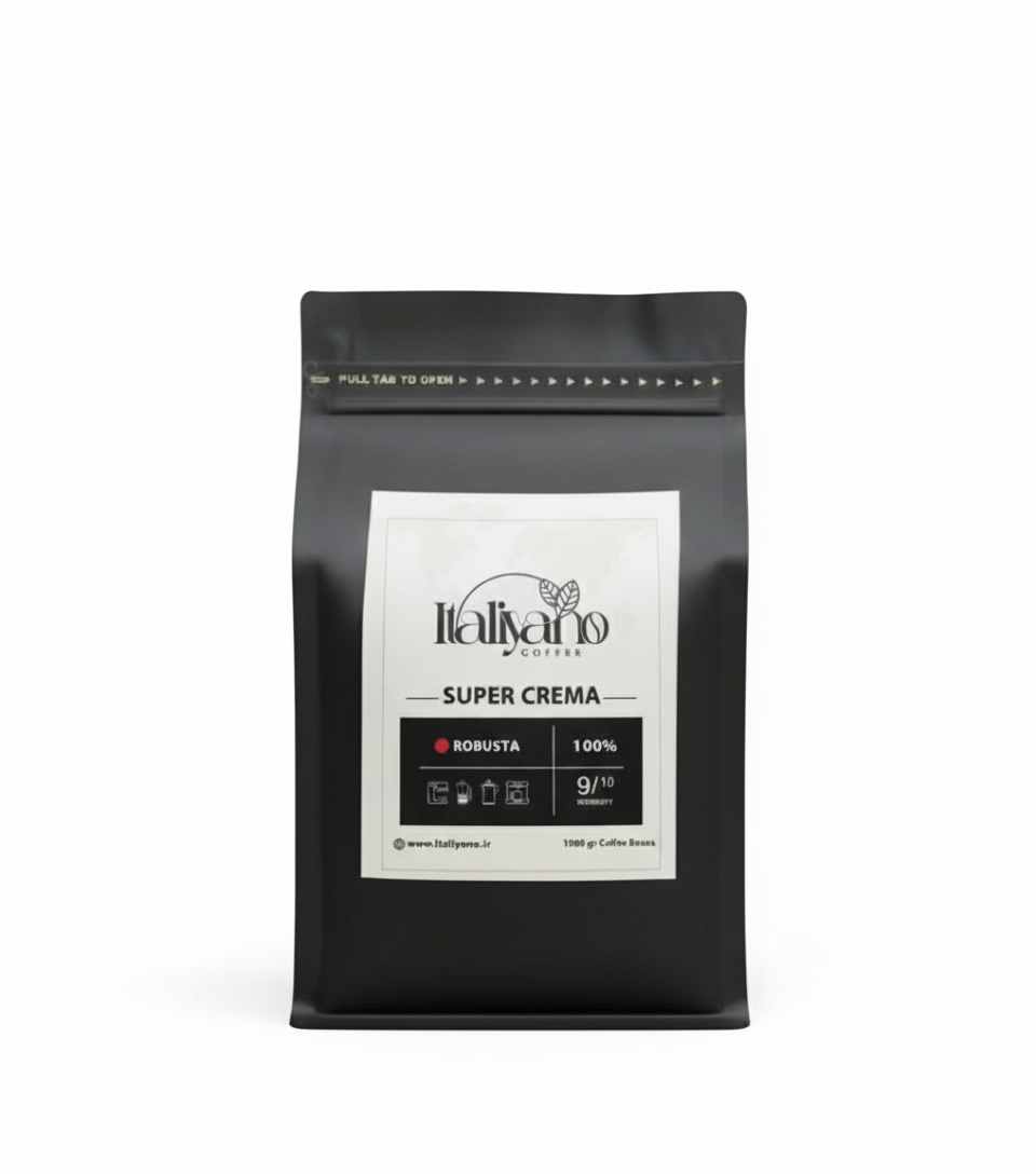 میکس سوپرکرما 100 % ربوستا (1کیلویی)