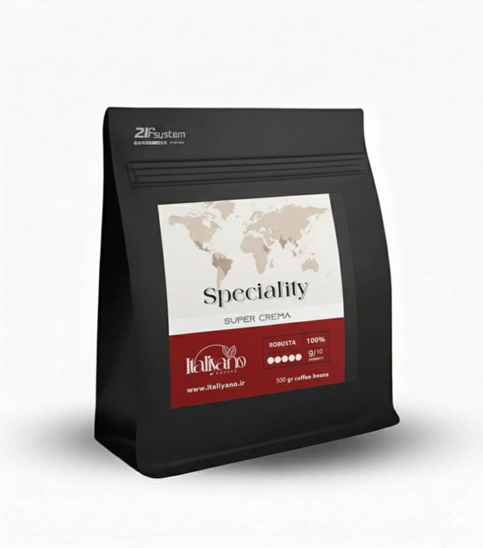 قهوه میکس ویژه 100روبوستا (سوپر کرما)