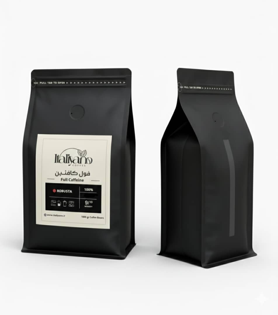قهوه فول کافئین 1کیلویی